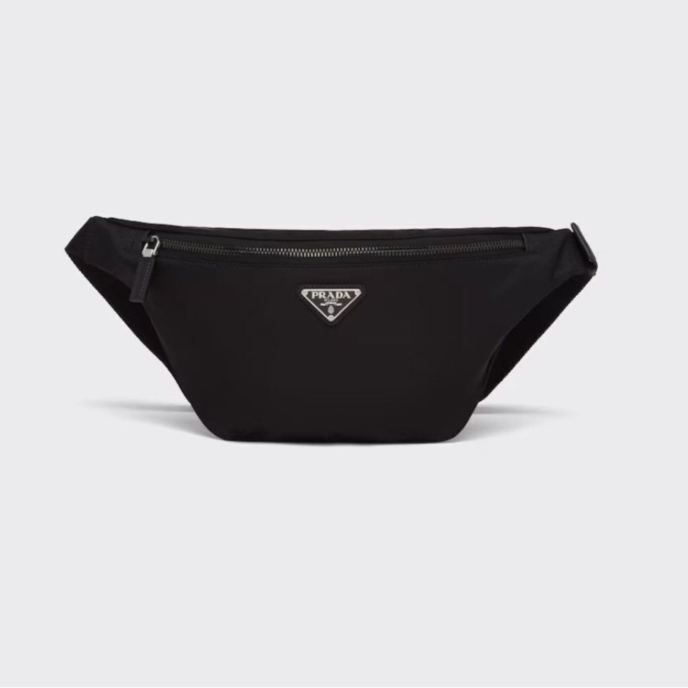 PRADA Authentic Re-Nylon and Saffiano Leather belt bag W/ Authentication Card - Picture 2 of 13